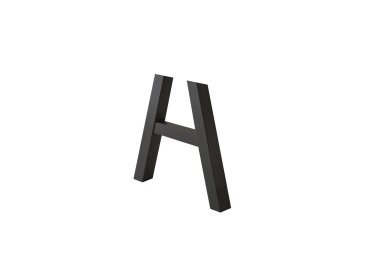 Edria Gestell/A-1er schwarzstahl 14103