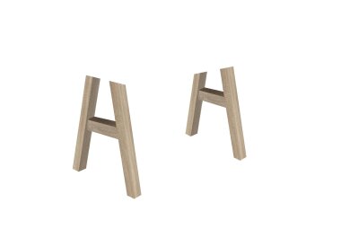 Edria Gestell/A-2er eiche s&auml;gerau 14105