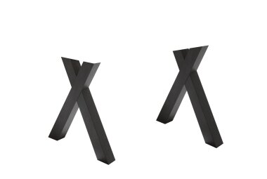 Edria Gestell/X-2er schwarzstahl 14123