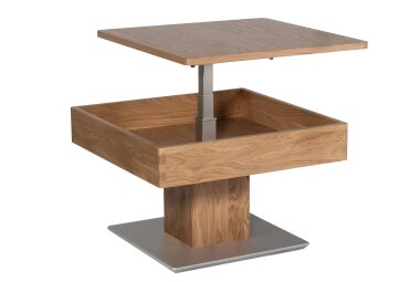 Couchtisch Celene 67x67x43 h&ouml;henverstellbar;diagonal...