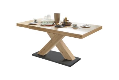 Esstisch ausziehbar Elene 160x90x76 Asteiche 13979