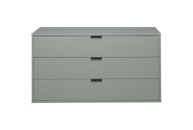 Kommode Erna 119x45x67 Pinie Green matt Lack 14716