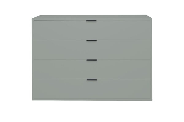 Kommode Erna 119x45x87 Pinie Green matt Lack 14722