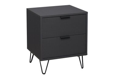 Kommode Erna 51x45x62 Anthrazit matt Lack 14711-D