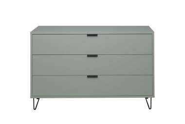 Kommode Erna 119x45x82 Pinie Green matt Lack 14716-D