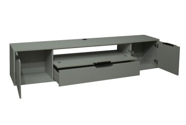 Lowboard Erna 216x45x47 Pinie Green matt Lack 14762