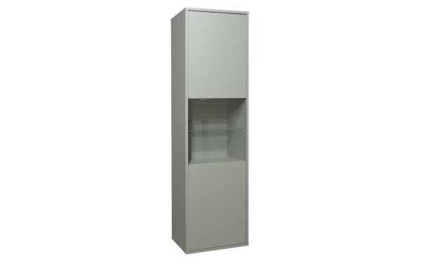 Vitrine Erna 51x45x182 Pinie Green matt Lack 14771