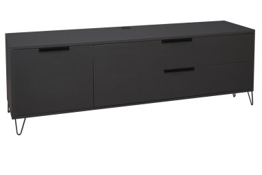Lowboard Erna 168x45x62 Anthrazit matt Lack 14757-D