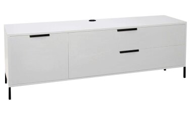 Lowboard Erna 168x45x62 Kreidegrau matt Lack 14758-Q