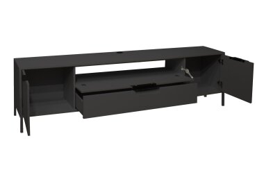Lowboard Erna 216x45x62 Anthrazit matt Lack 14760-Q