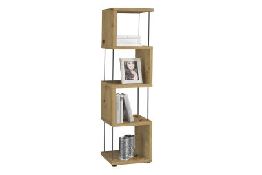 Regal Elga 33x33x126 B&uuml;cherregal Standregal asteiche...