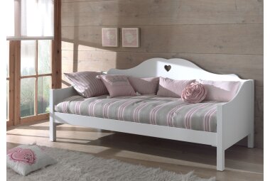 Kojenbett Kamila 211x97x95 Kinderbett MDF Weiß