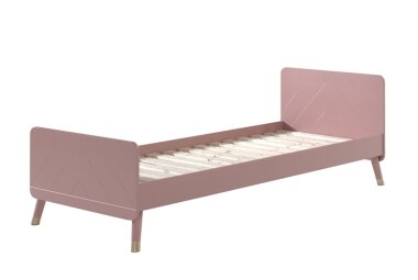 Einzelbett Kamillah 204x95x74 Kinderbett MDF Terra Rosa