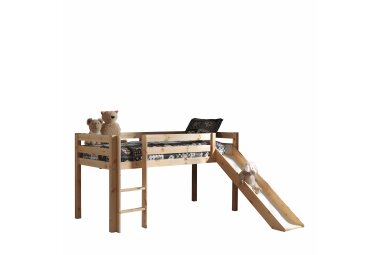 Kinderbett mit Rutsche Karolina 210x114x218 aus...
