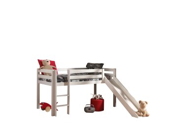 Kinderbett mit Rutsche Karolina 210x114x218 aus...