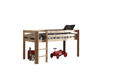 Kinderbett Karolina 210x114x106 aus Massivholz in natur