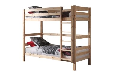 Etagenbett Karolina 210x105x182 Hochbett Massivholz natur