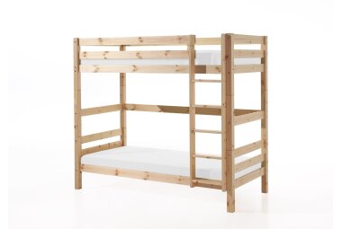 Etagenbett Karolina 210x105x182 Hochbett Massivholz natur