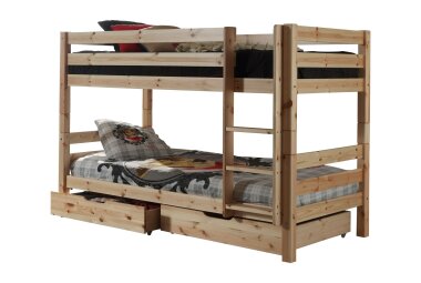 Etagenbett Karolina 210x105x140 Hochbett Massivholz natur