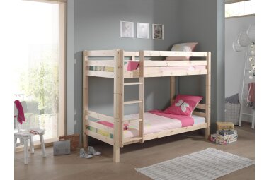 Etagenbett Karolina 210x105x161 Hochbett Massivholz natur