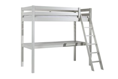 Hochbett Karolina 209x165x190 Kinderbett Massivholz...