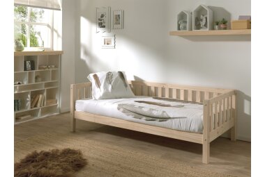 Kojenbett Karena 211x98x68 Einzelbett Massivholz natur