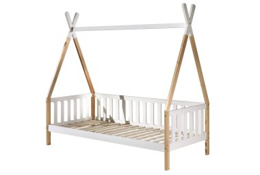 Zeltbett Karyn 1 206x96x185 Kinderbett Massivholz...