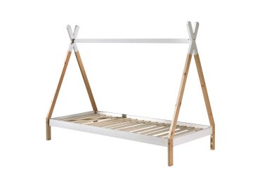 Zeltbett Karyn 2 206x98x158 Kinderbett Massivholz...