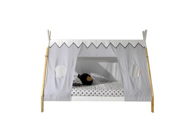 Zeltbett Karyn 4 206x98x158 Kinderbett Massivholz...