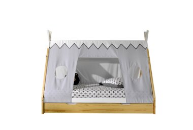 Zeltbett 7 Karyn 206x98x158 Kinderbett Massivholz...