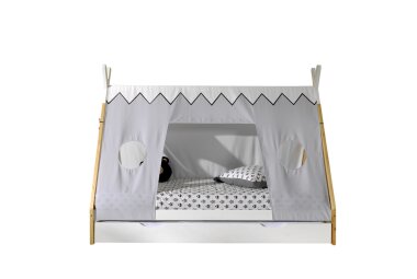 Zeltbett Karyn 7 206x98x158 Kinderbett Massivholz...