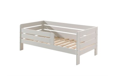 Juniorbett Karie 144x70x56 Kinderbett MDF Wei&szlig;