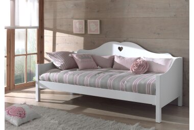 Kojenbett Kamila 211x97x95 Kinderbett MDF Weiß