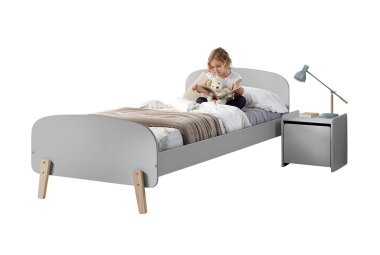 Kinderzimmer Set Karilynn 1 Bett mit Nachtkommode...