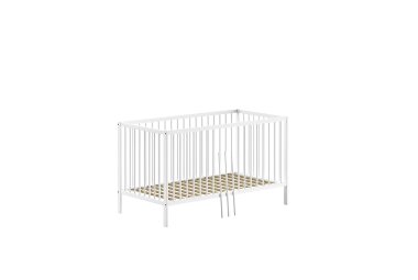 Babybett Kara-lynn 144x76x84 Gitterbett Massivholz Buche...