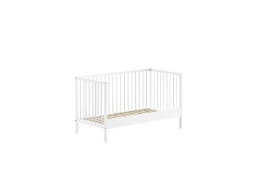 Babybett Kara-lynn 144x76x84 Gitterbett Massivholz Buche...