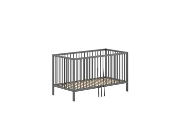 Babybett Kara-lynn 144x76x84 Wiege Massivholz Buche...