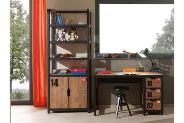 Beim&ouml;bel Set Kinderzimmer Kameko MDF+Massivholz...