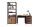 Beimöbel Set Kinderzimmer Kameko MDF+Massivholz Schwarz/Cognac