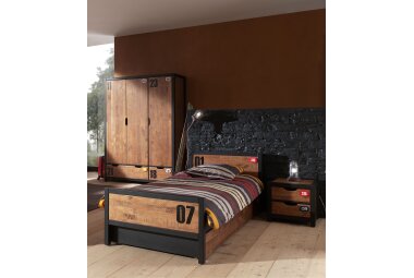 Kinderzimmer Set komplett Kameko 5 Massivholz+MDF...