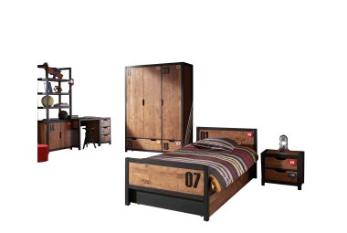 Kinderzimmer Set komplett Kameko 11 Massivholz+MDF...