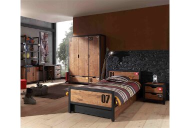 Kinderzimmer Set komplett Kameko 11 Massivholz+MDF...