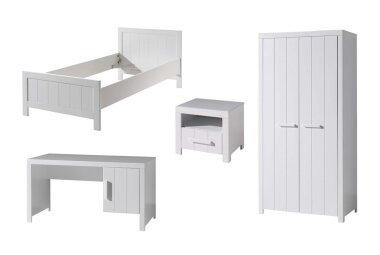 Jugendzimmer Set Karalynn 6 Jugendzimmer komplett MDF...