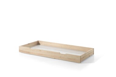 Bettschublade Kapua 199x94x19 Massivholz+Holzwerkstoff Natur