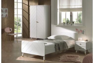 Kinderzimmer Set Kamillah Kinderzimmer komplett MDF Satin...