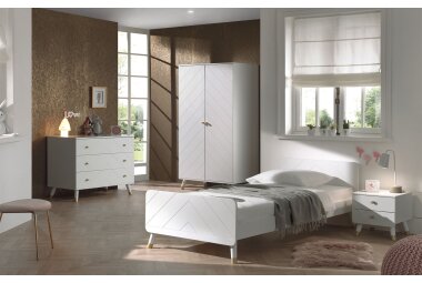 Kinderzimmer Set Kamillah Kinderzimmer komplett MDF Satin...