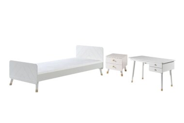 Kinderzimmer Set Kamillah Kinderzimmer komplett MDF Satin...