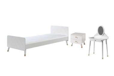 Kinderzimmer Set Kamillah Kinderzimmer komplett MDF Satin...