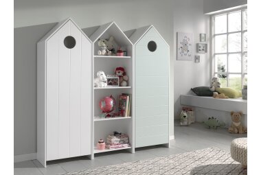 Regalschrank Set Kania mit Standregal MDF+Holzwerkstoff...