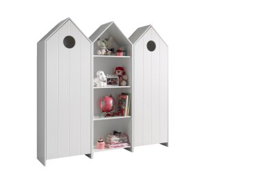 Regalschrank Set Kania mit Standregal MDF+Holzwerkstoff...